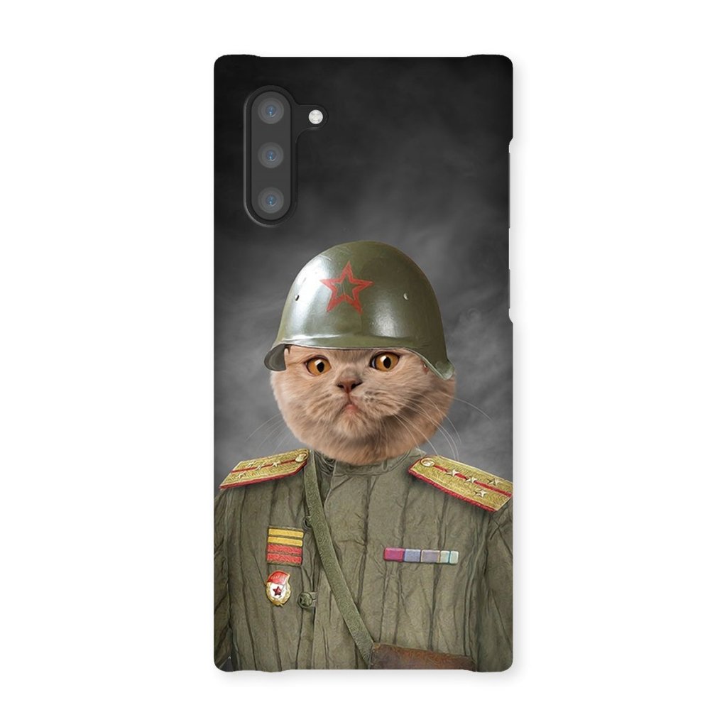 Pet Portraits | The World War Soldier: Custom Pet Phone Case | Paw & Glory