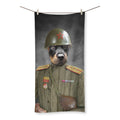 The World War Soldier: Custom Pet Towel