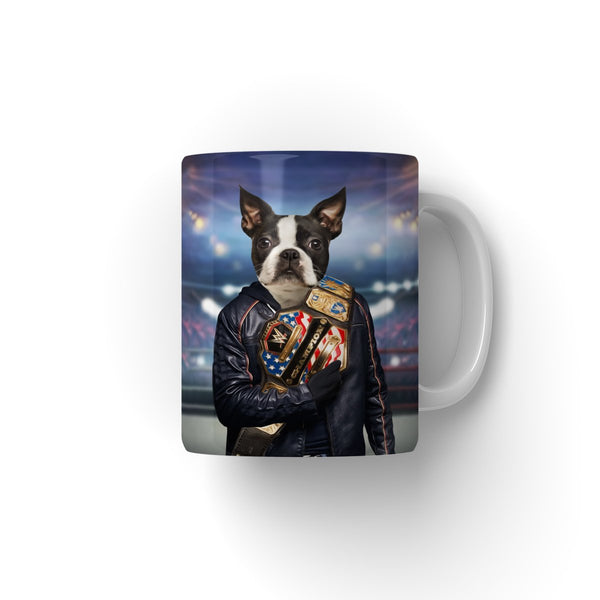 The Wrestler Custom Pet Coffee Mug | Personalised Pet Gift | Paw & Glory