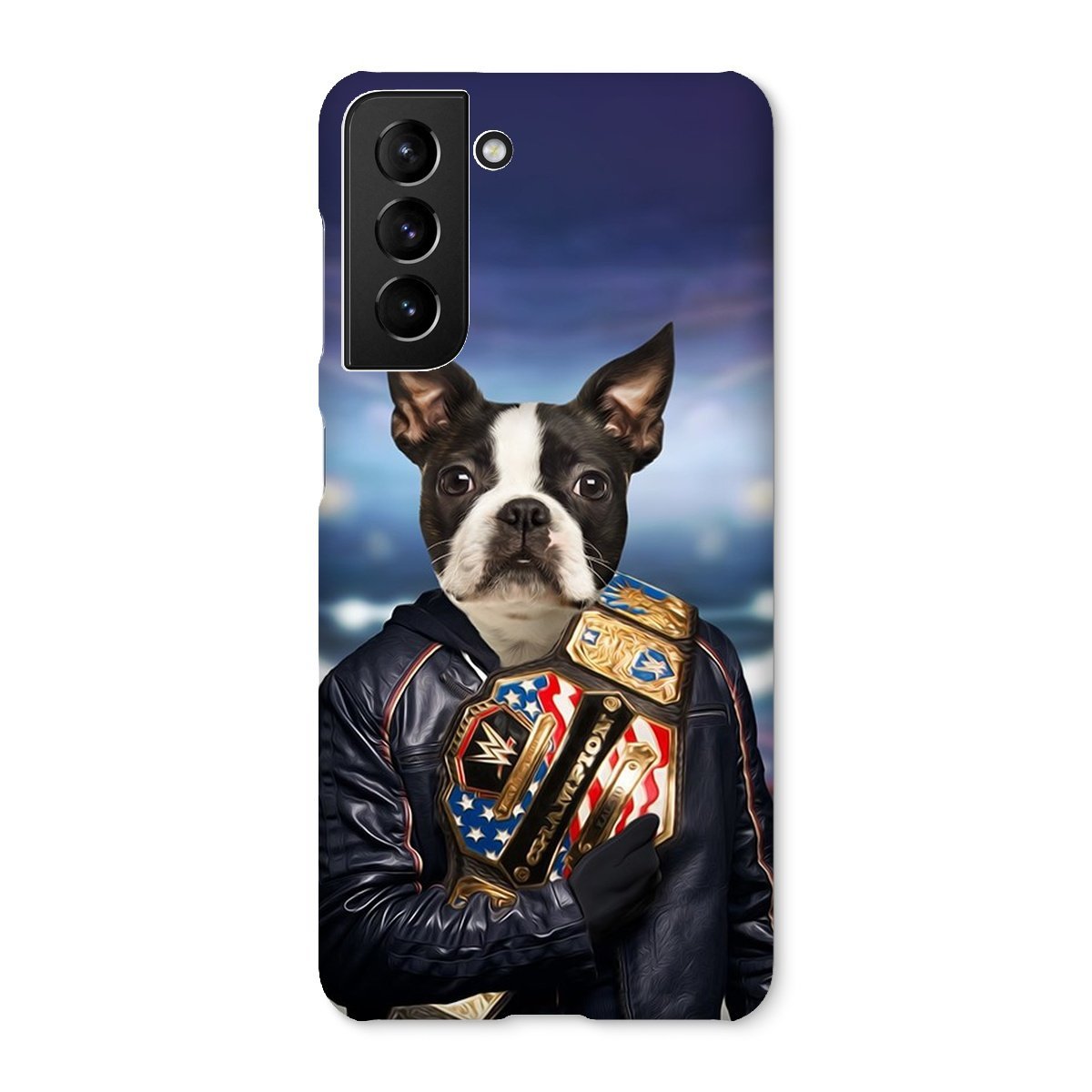 Pet Portraits | The Wrestler: Custom Pet Phone Case | Paw & Glory