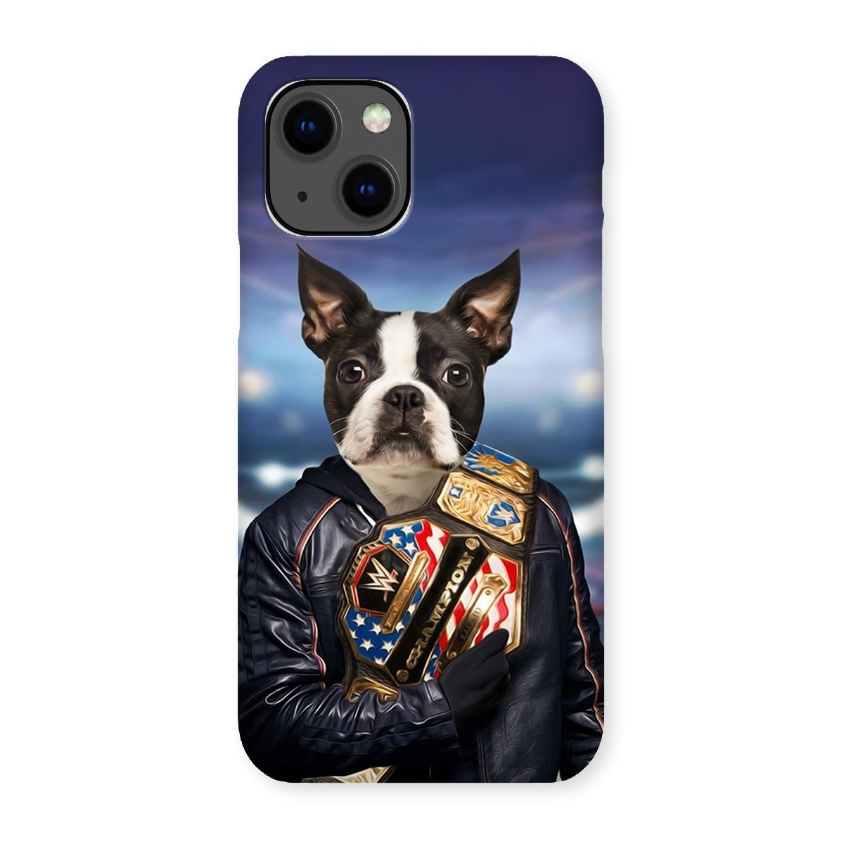 Pet Portraits | The Wrestler: Custom Pet Phone Case | Paw & Glory