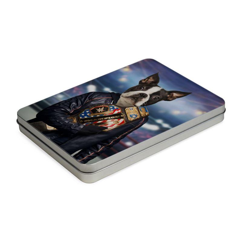 Pet Portraits | The Wrestler: Custom Pet Puzzle | Paw & Glory