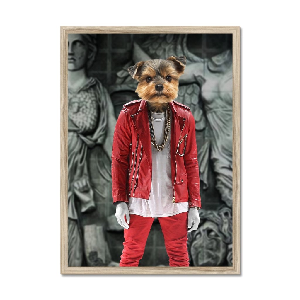 Pet Portraits | The Yeezy (Kanye West Inspired): Custom Pet Portrait | Paw & Glory