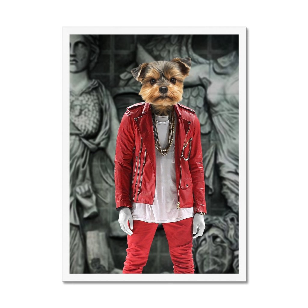 Pet Portraits | The Yeezy (Kanye West Inspired): Custom Pet Portrait | Paw & Glory