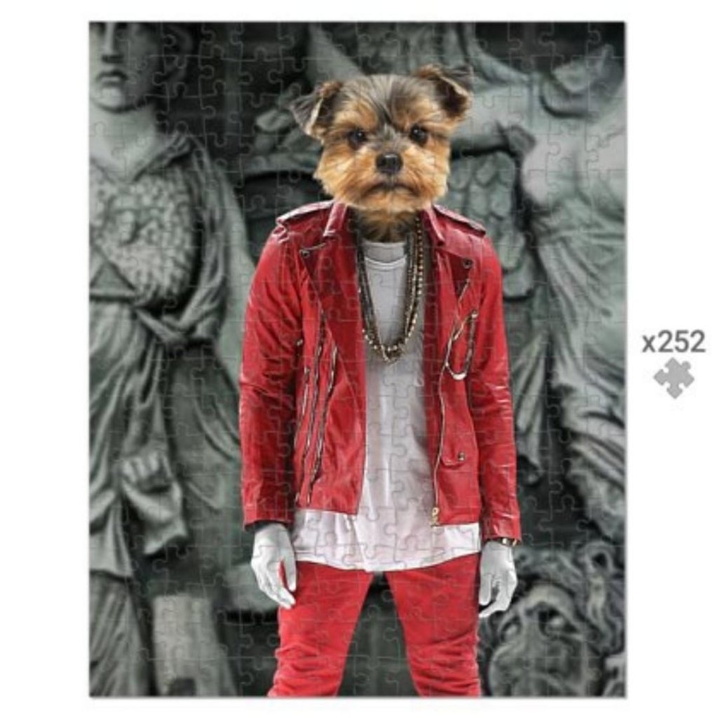 Pet Portraits | The Yeezy (Kanye West Inspired): Custom Pet Puzzle | Paw & Glory