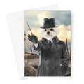 The Young Dumbledore (Harry Potter Inspired): Custom Pet Greeting Card