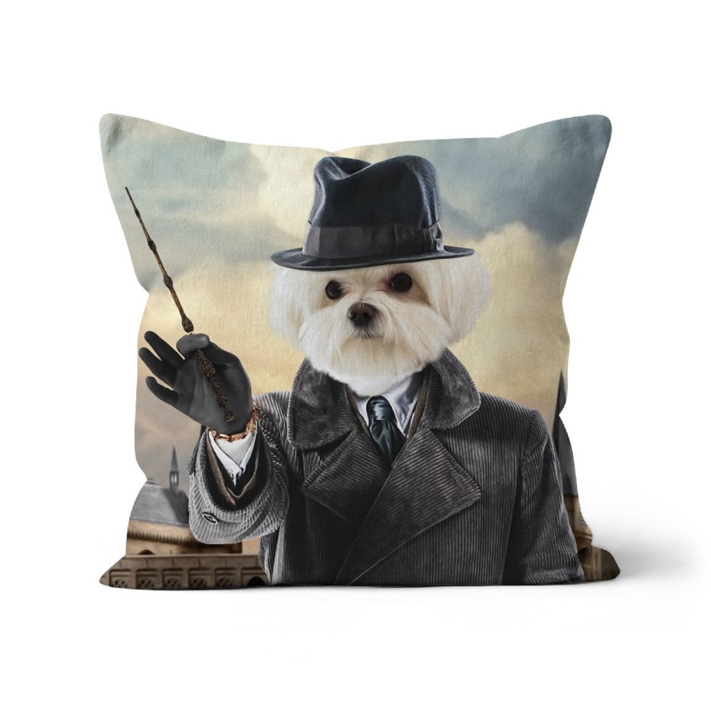 Young Wise Wizard Custom Pet Pillow | Personalised Pet Gift | Paw & Glory