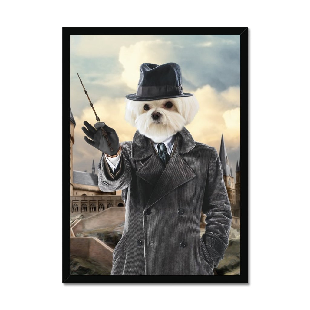 Pet Portraits | The Young Dumbledore (Harry Potter Inspired): Custom Pet Portrait | Paw & Glory