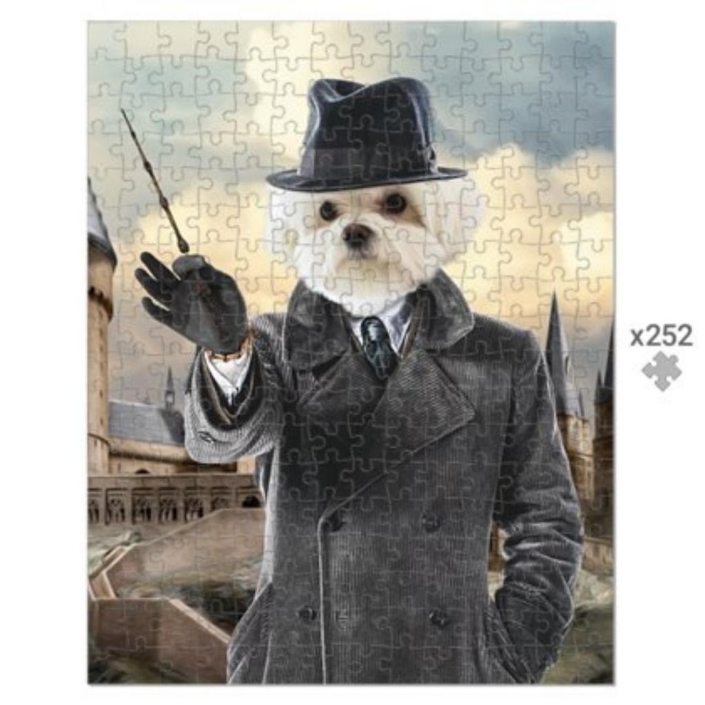 Pet Portraits | The Young Dumbledore (Harry Potter Inspired): Custom Pet Puzzle | Paw & Glory