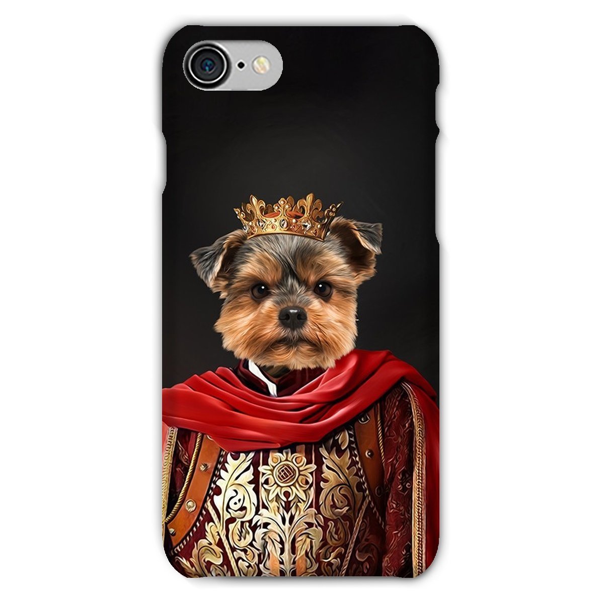 Pet Portraits | The Young King: Custom Pet Phone Case | Paw & Glory