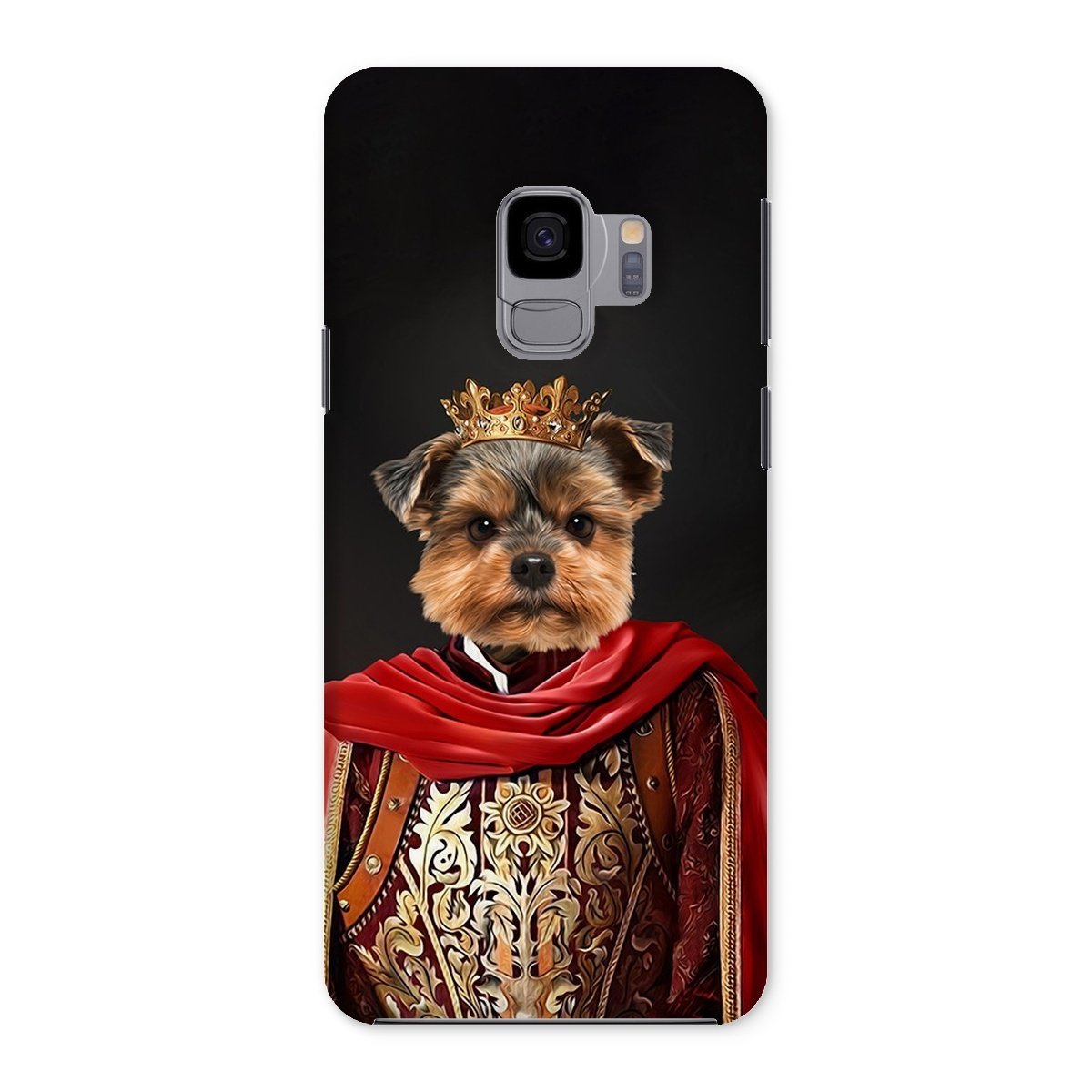 Pet Portraits | The Young King: Custom Pet Phone Case | Paw & Glory
