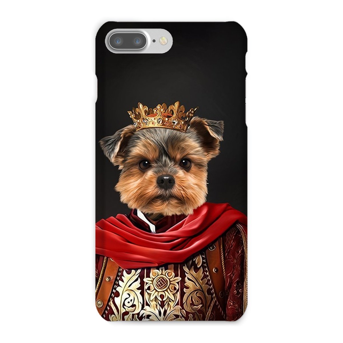 Pet Portraits | The Young King: Custom Pet Phone Case | Paw & Glory