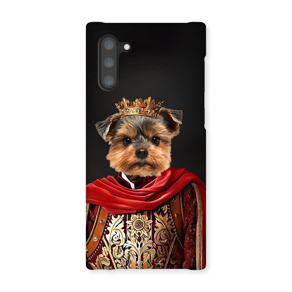 Pet Portraits | The Young King: Custom Pet Phone Case | Paw & Glory