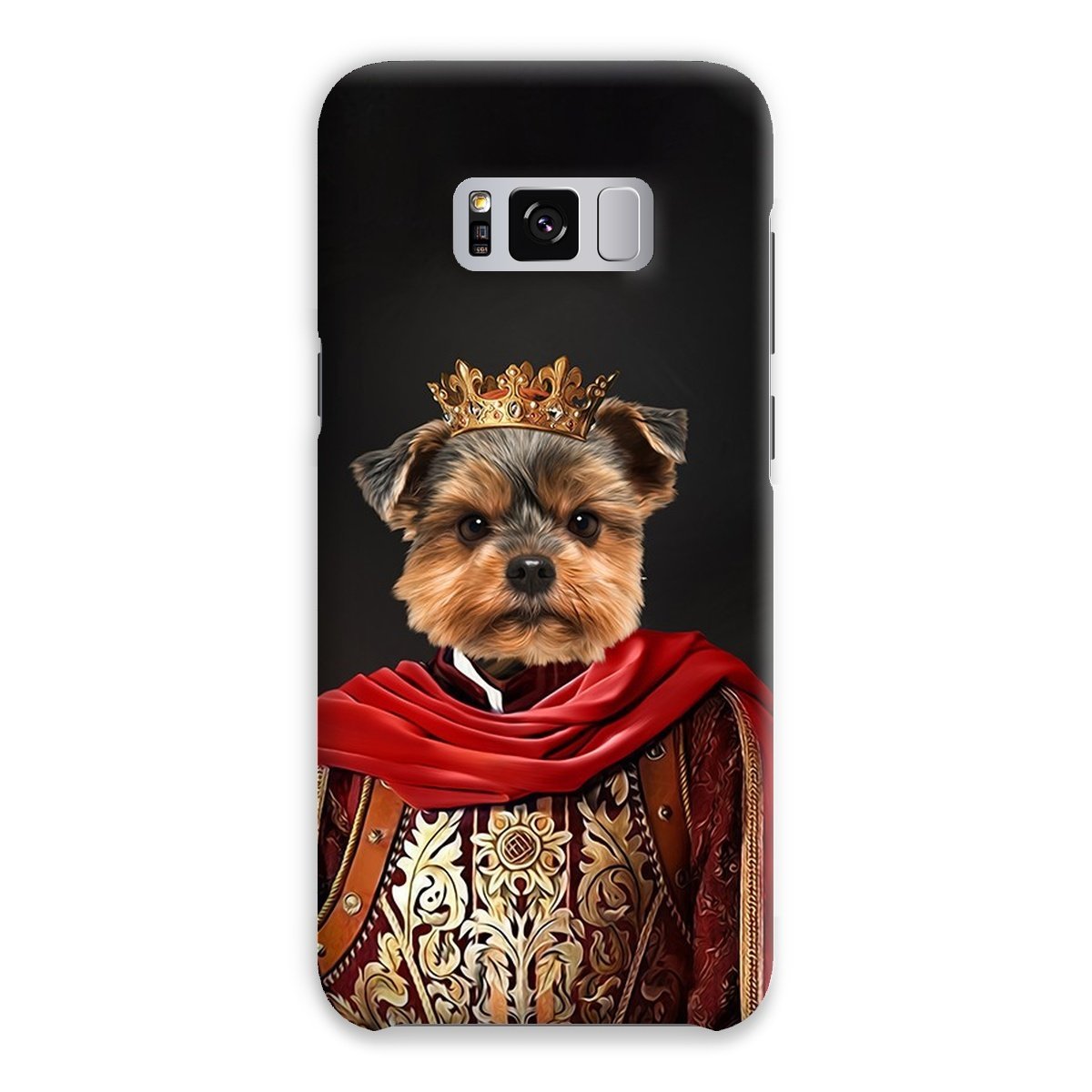Pet Portraits | The Young King: Custom Pet Phone Case | Paw & Glory