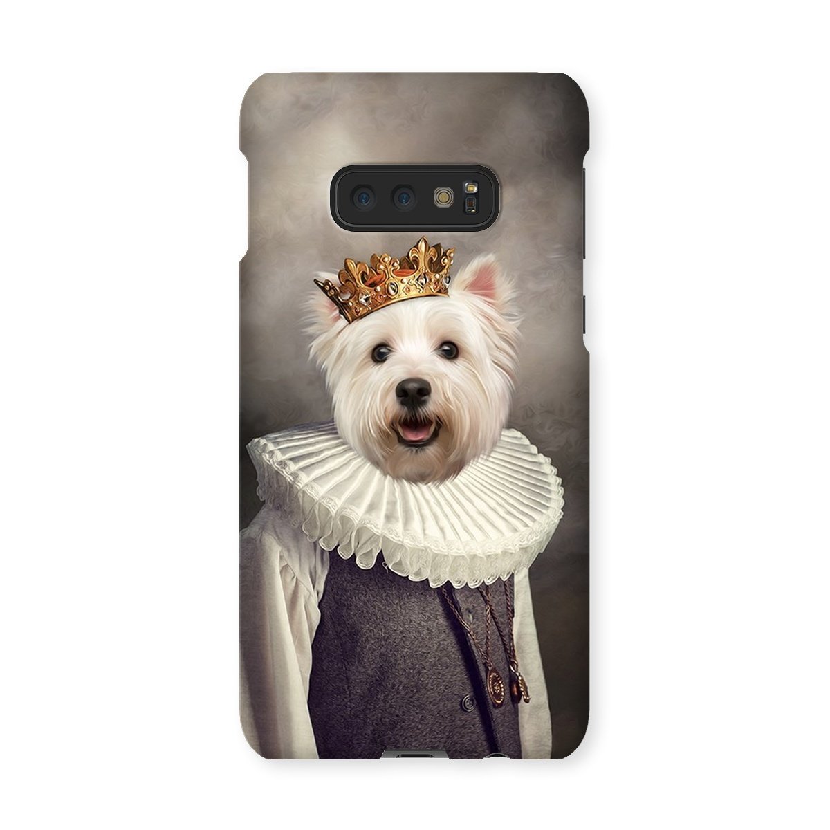 Pet Portraits | The Young Prince: Custom Pet Phone Case | Paw & Glory