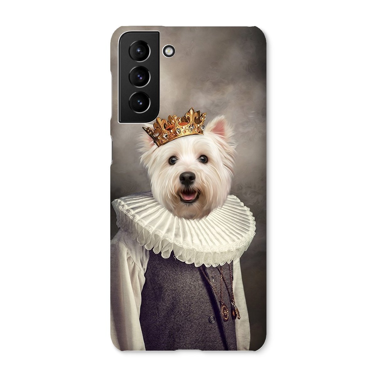 Pet Portraits | The Young Prince: Custom Pet Phone Case | Paw & Glory