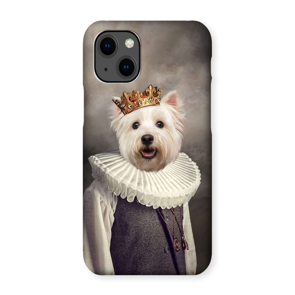 Pet Portraits | The Young Prince: Custom Pet Phone Case | Paw & Glory