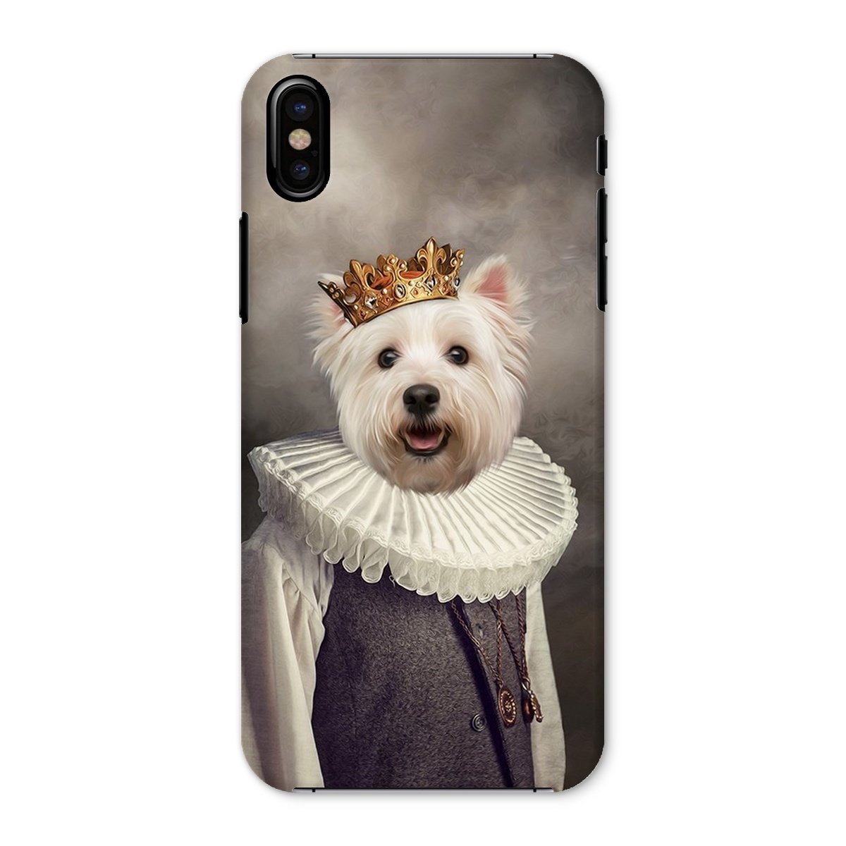 Pet Portraits | The Young Prince: Custom Pet Phone Case | Paw & Glory