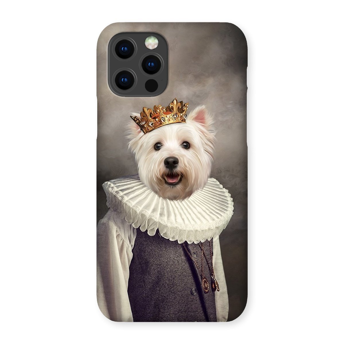 Pet Portraits | The Young Prince: Custom Pet Phone Case | Paw & Glory