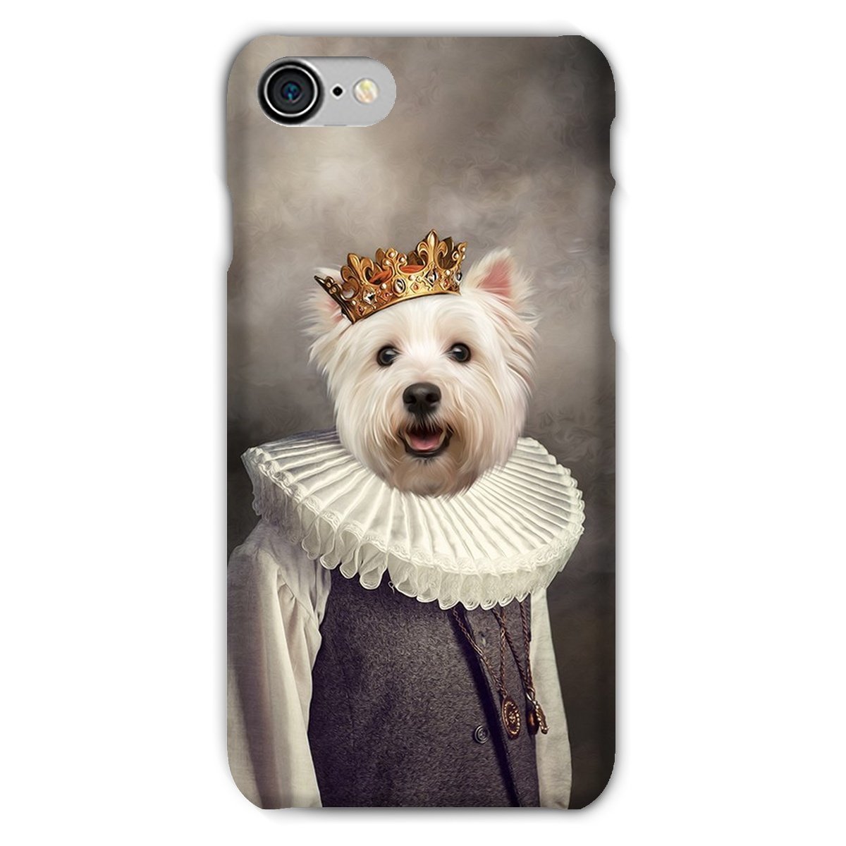 Pet Portraits | The Young Prince: Custom Pet Phone Case | Paw & Glory
