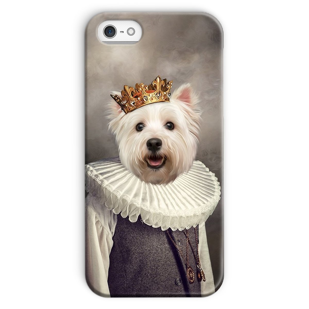 Pet Portraits | The Young Prince: Custom Pet Phone Case | Paw & Glory