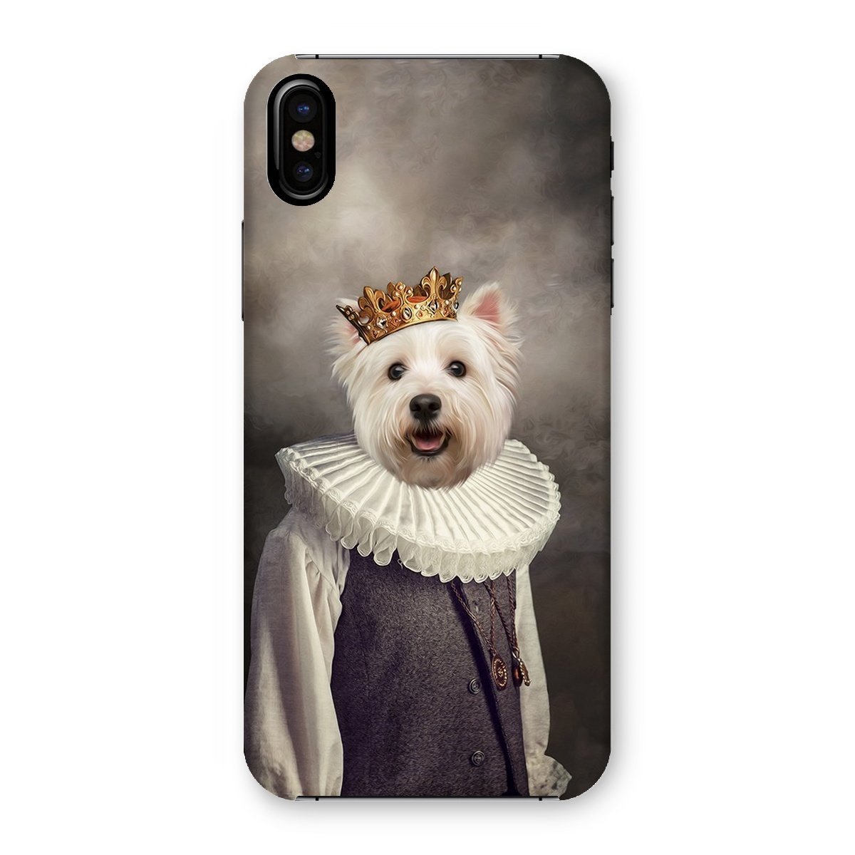 Pet Portraits | The Young Prince: Custom Pet Phone Case | Paw & Glory