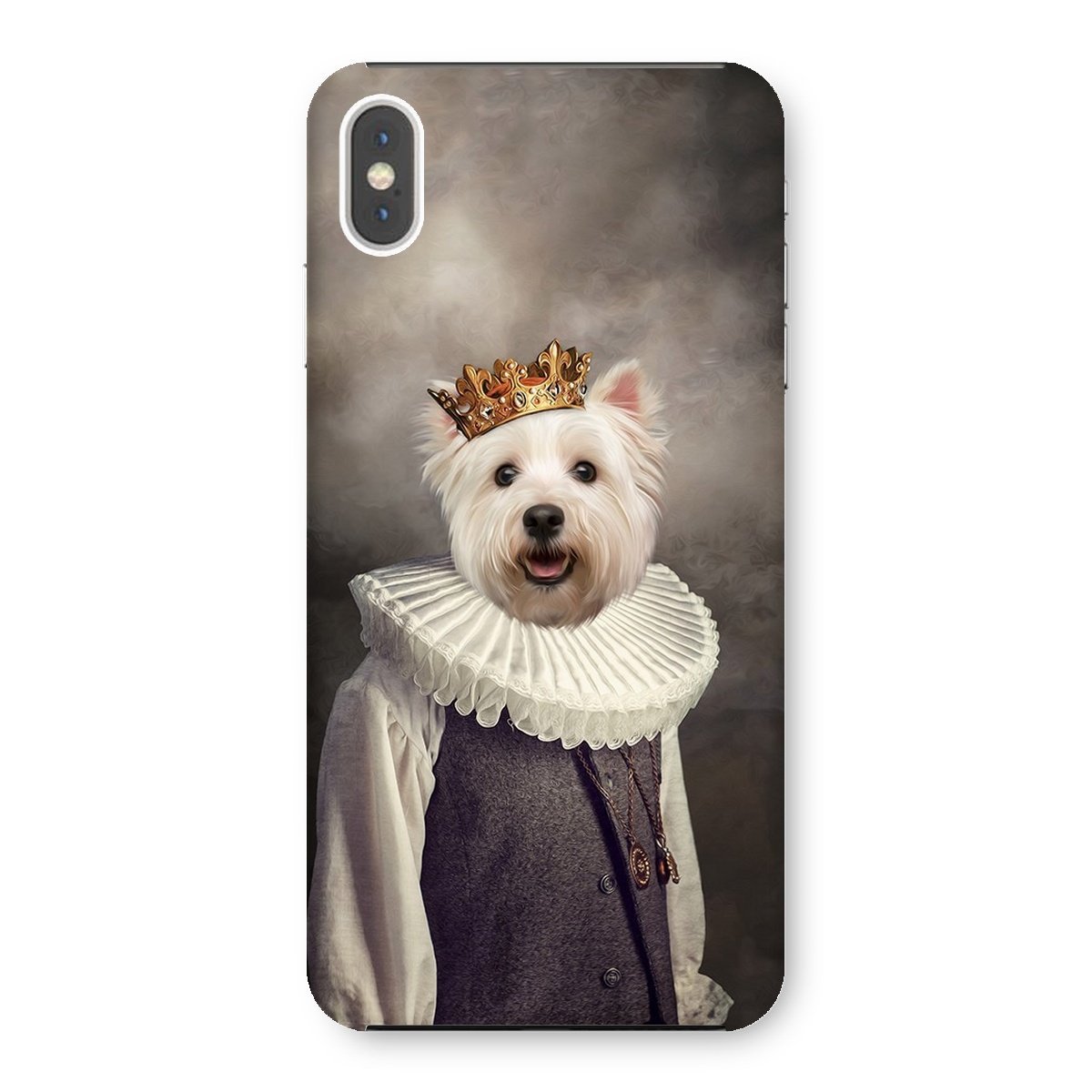 Pet Portraits | The Young Prince: Custom Pet Phone Case | Paw & Glory
