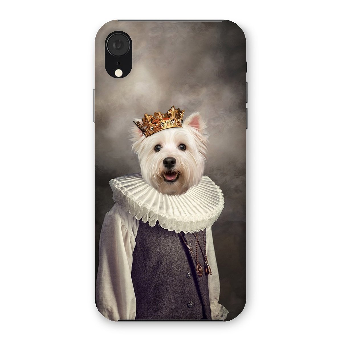 Pet Portraits | The Young Prince: Custom Pet Phone Case | Paw & Glory