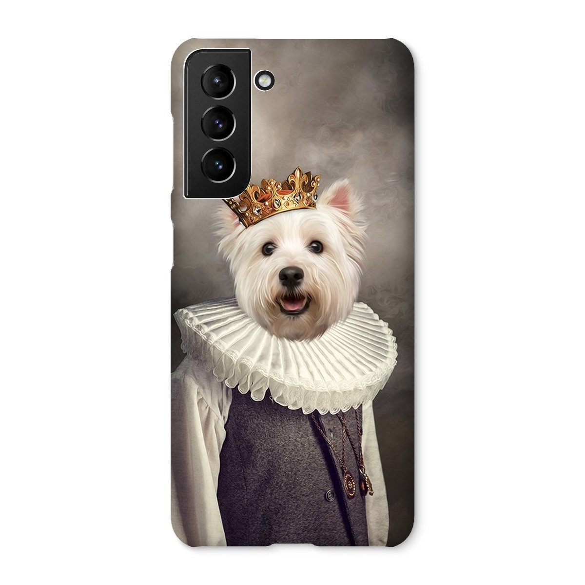 Pet Portraits | The Young Prince: Custom Pet Phone Case | Paw & Glory