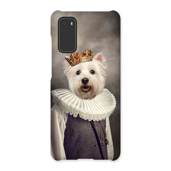 The Young Prince: Custom Pet Phone Case | royal pet portrait | Paw & Glory