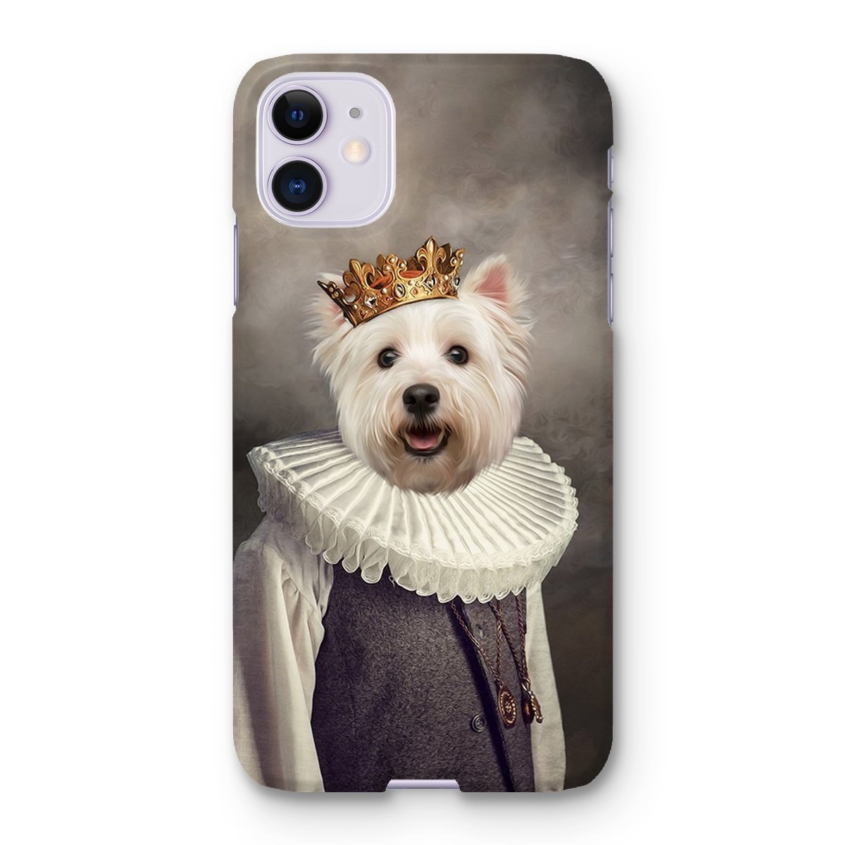 Pet Portraits | The Young Prince: Custom Pet Phone Case | Paw & Glory