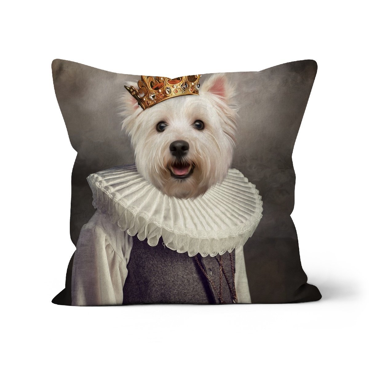 Pet Portraits | The Young Prince: Custom Pet Pillow | Paw & Glory
