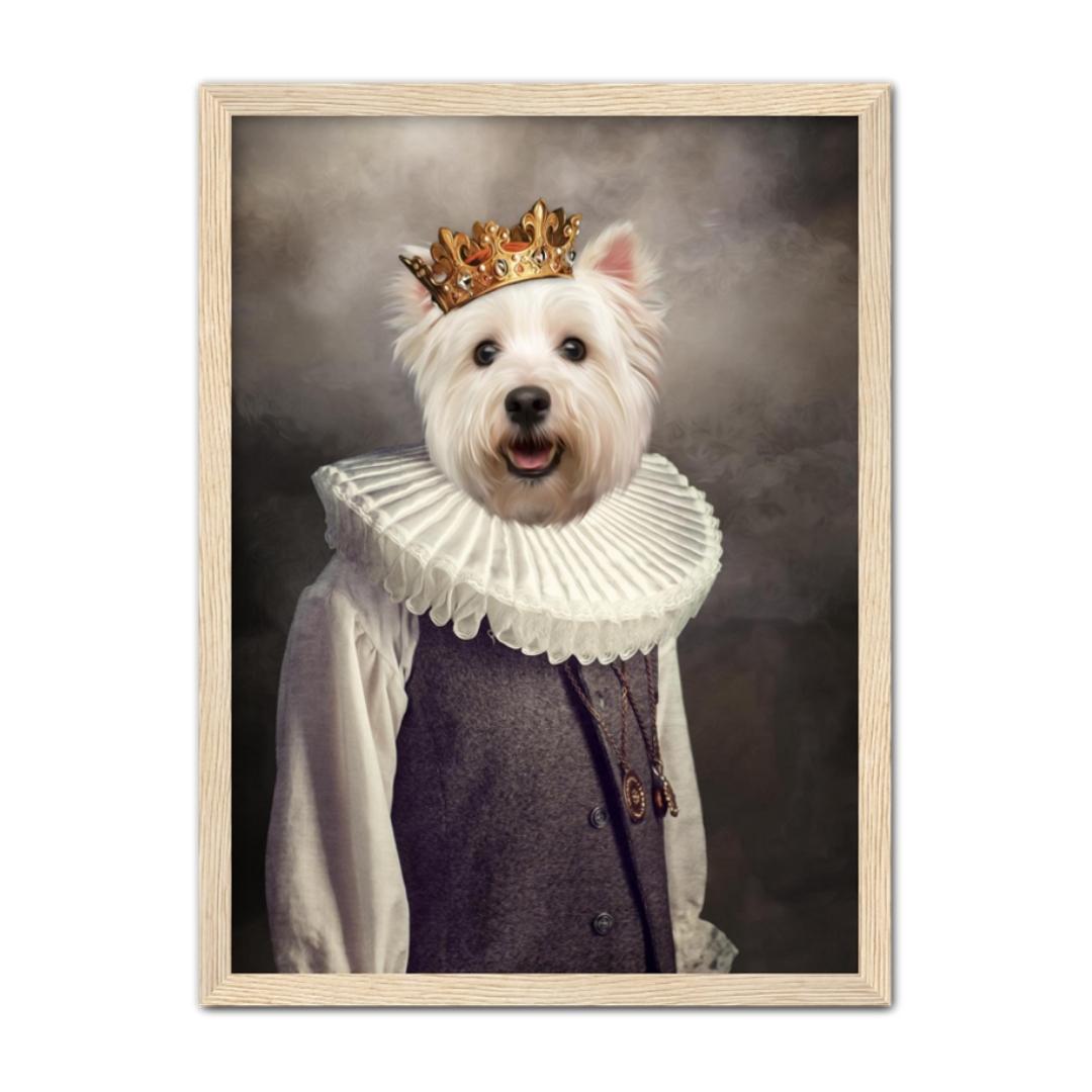 Pet Portraits | The Young Prince: Custom Pet Portrait | Paw & Glory