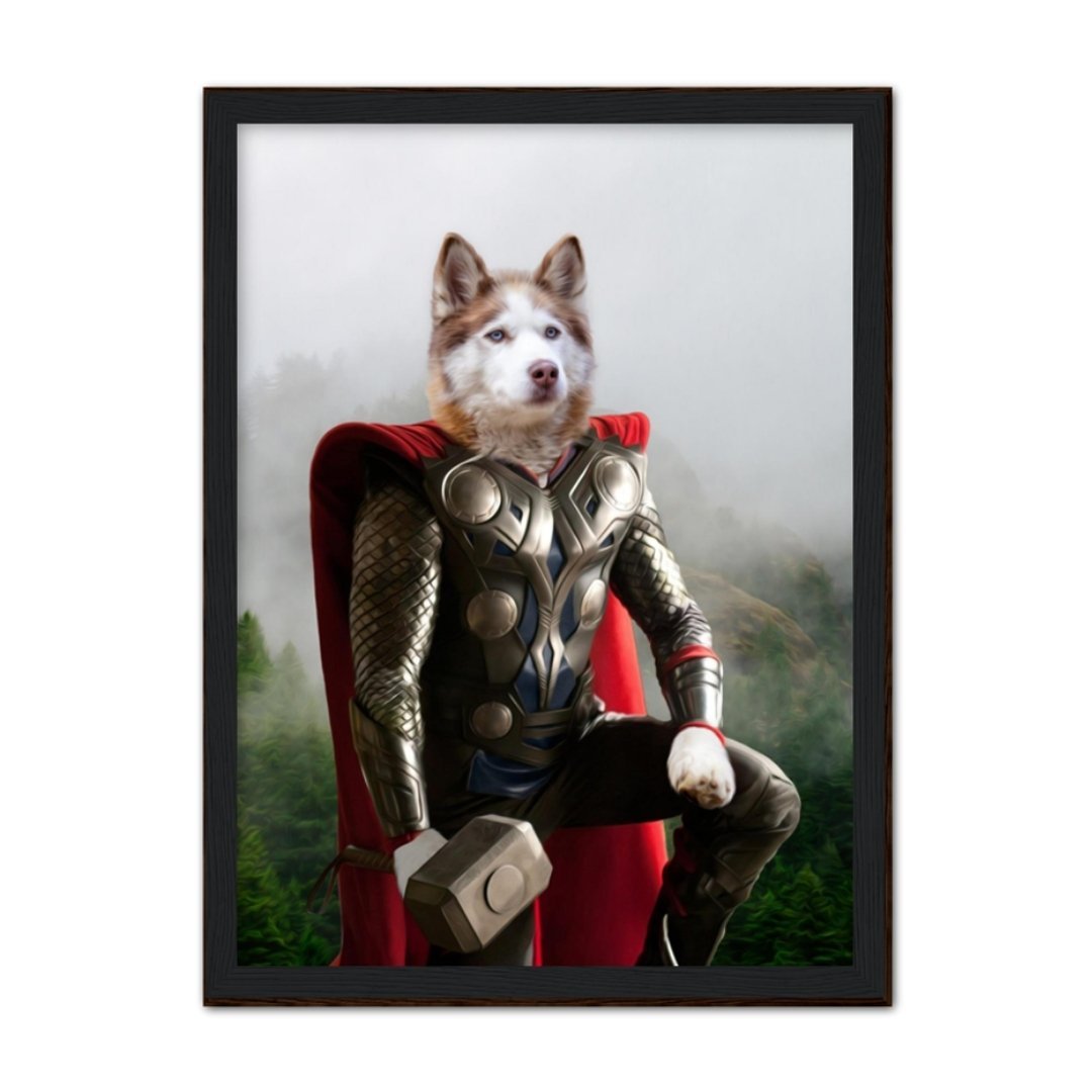 Pet Portraits | Thor: Custom Pet Portrait | Paw & Glory