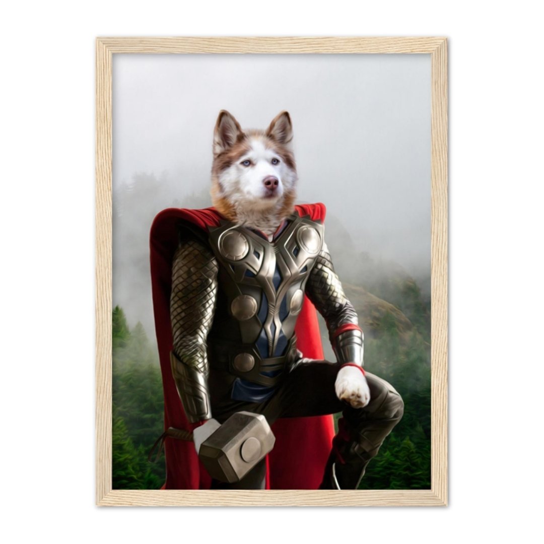 Pet Portraits | Thor: Custom Pet Portrait | Paw & Glory
