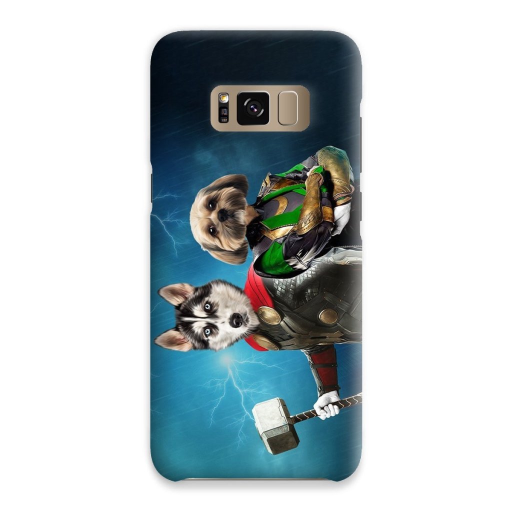 Pet Portraits | Thor & Loki: Custom Pet Phone Case | Paw & Glory