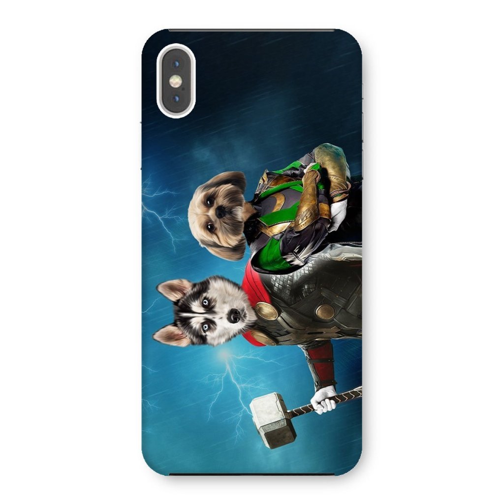 Pet Portraits | Thor & Loki: Custom Pet Phone Case | Paw & Glory