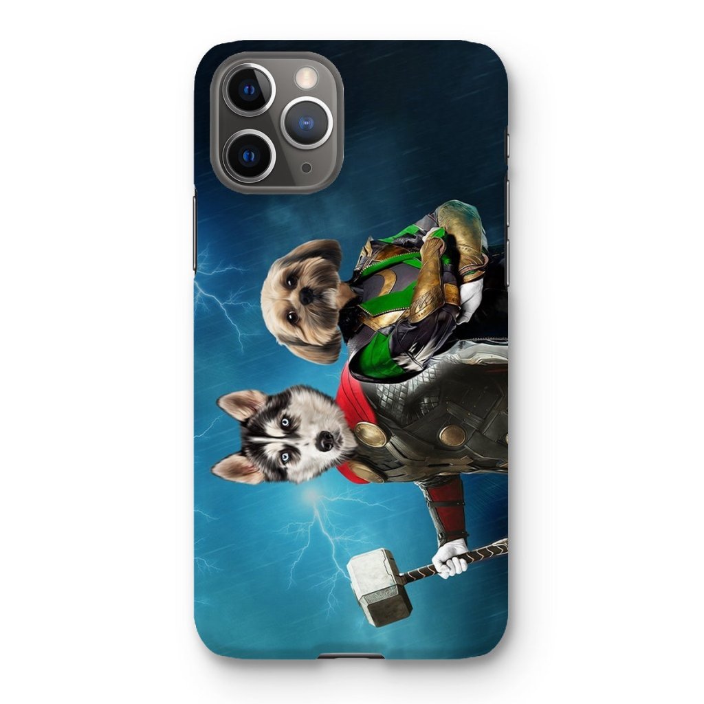 Pet Portraits | Thor & Loki: Custom Pet Phone Case | Paw & Glory