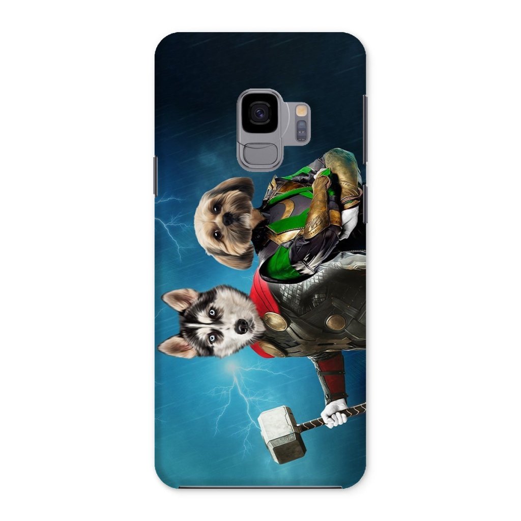 Pet Portraits | Thor & Loki: Custom Pet Phone Case | Paw & Glory