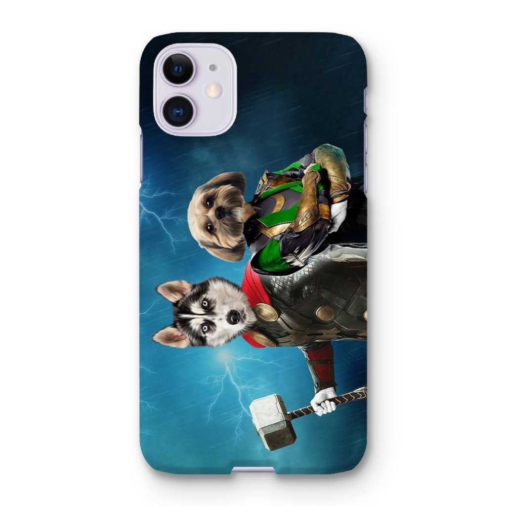Pet Portraits | Thor & Loki: Custom Pet Phone Case | Paw & Glory
