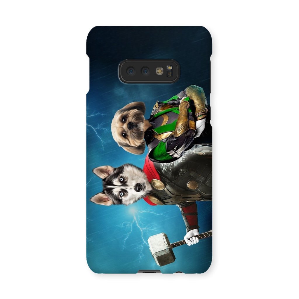 Pet Portraits | Thor & Loki: Custom Pet Phone Case | Paw & Glory