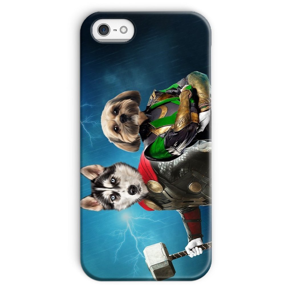 Pet Portraits | Thor & Loki: Custom Pet Phone Case | Paw & Glory