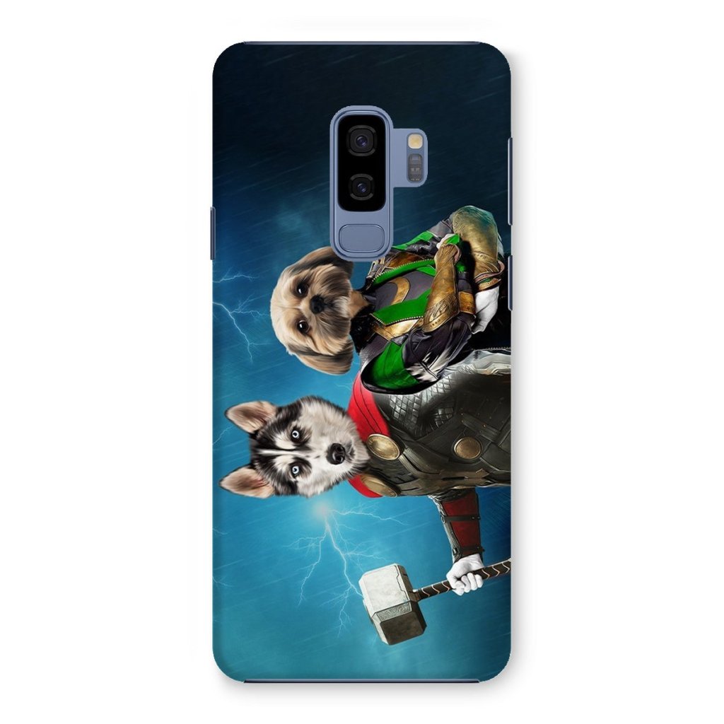Pet Portraits | Thor & Loki: Custom Pet Phone Case | Paw & Glory