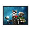 Thor & Loki: Custom Pet Portrait