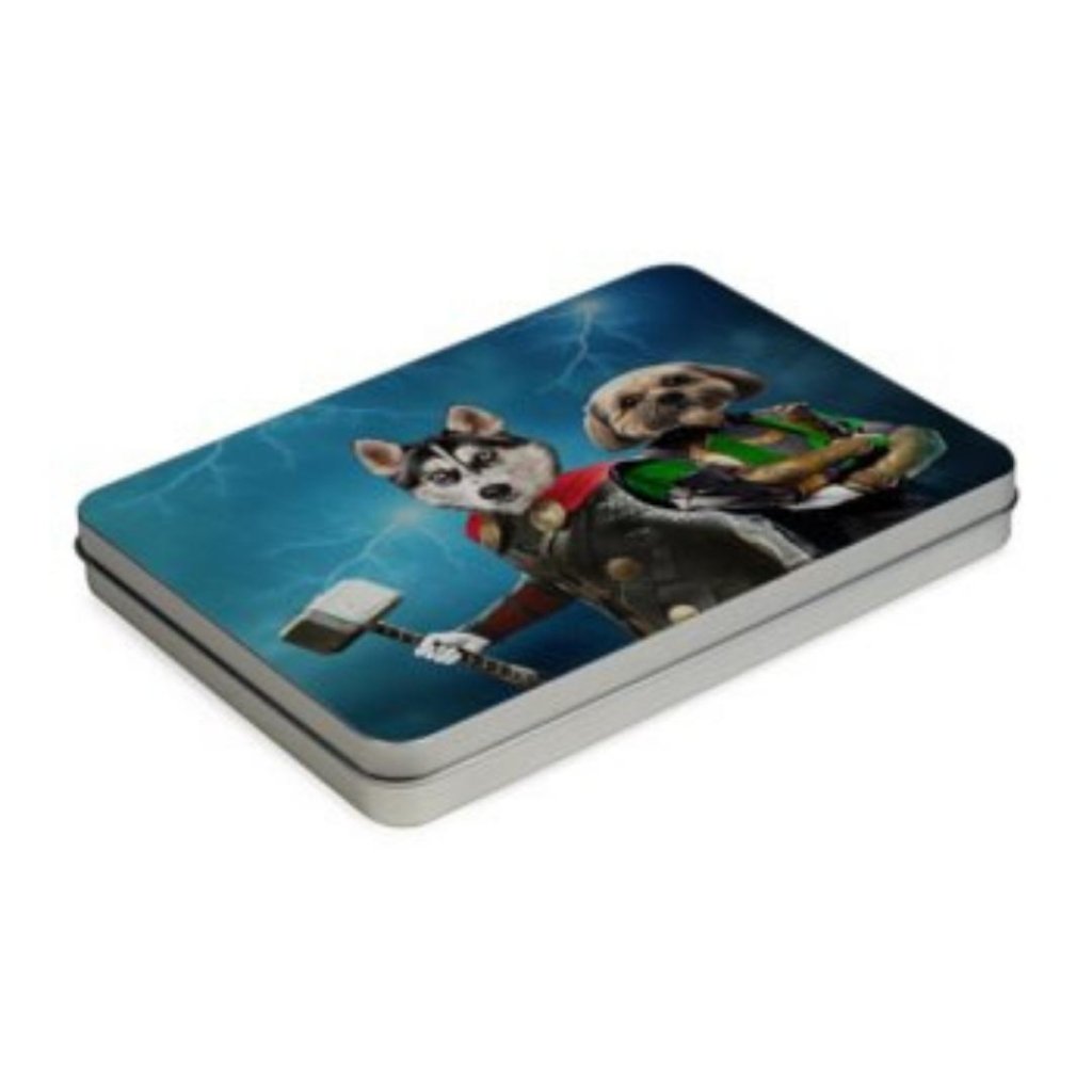 Pet Portraits | Thor & Loki: Custom Pet Puzzle | Paw & Glory