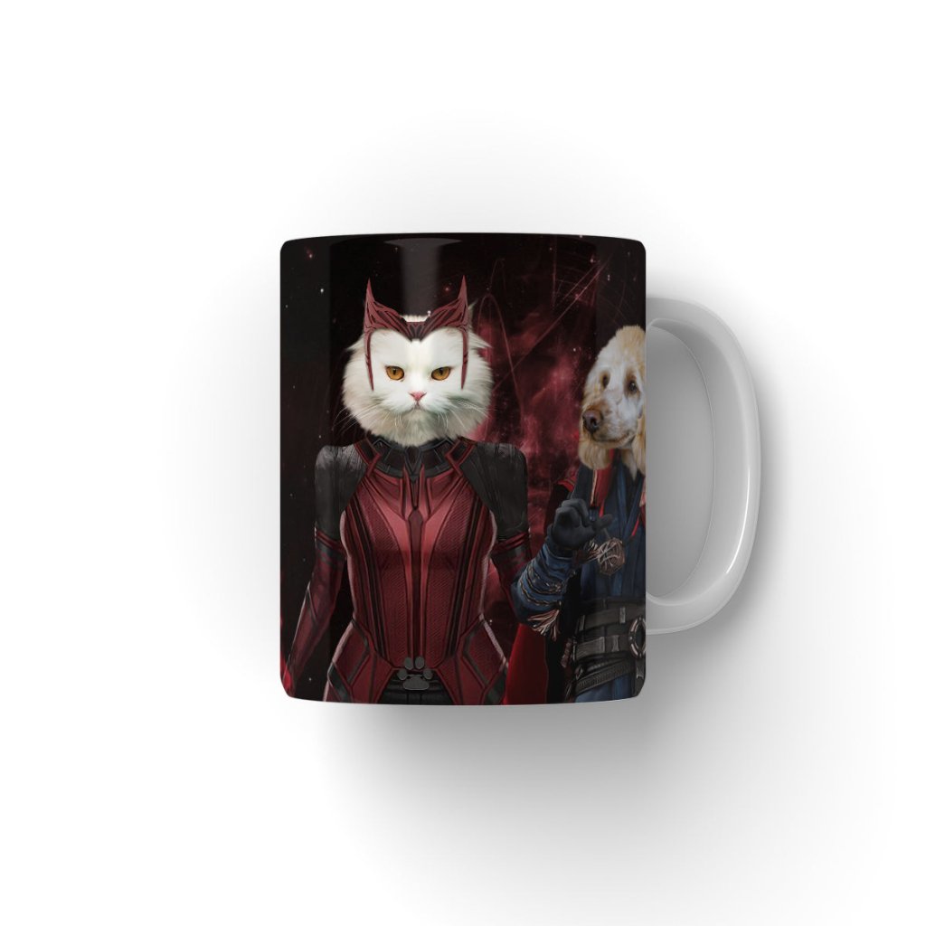 Pet Portraits | Thor & Wanda: Custom Pet Coffee Mug | Paw & Glory
