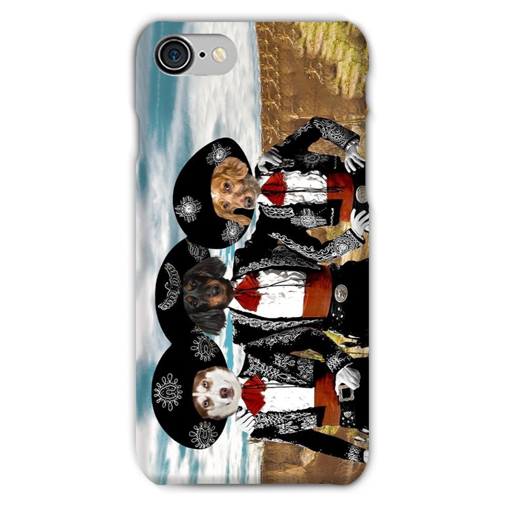 Pet Portraits | Three Amigos: Custom Pet Phone Case | Paw & Glory