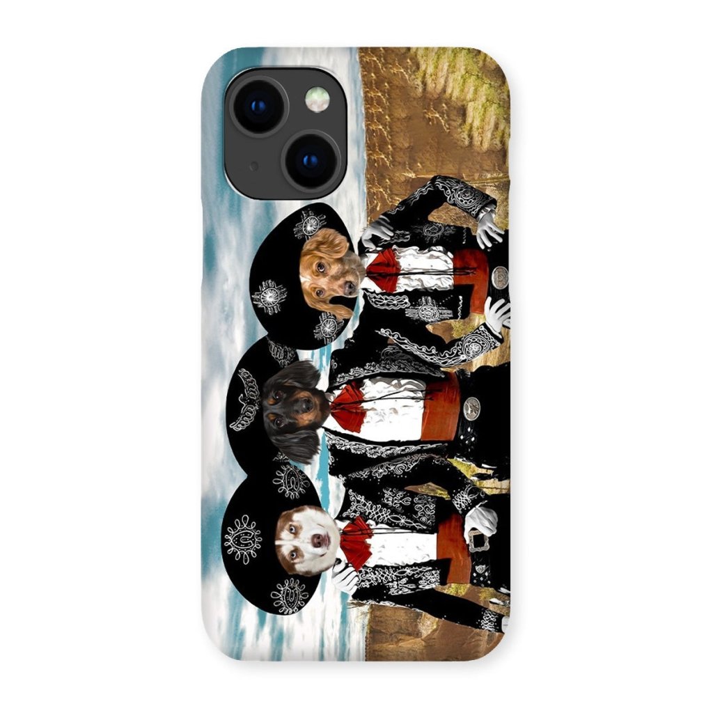 Pet Portraits | Three Amigos: Custom Pet Phone Case | Paw & Glory