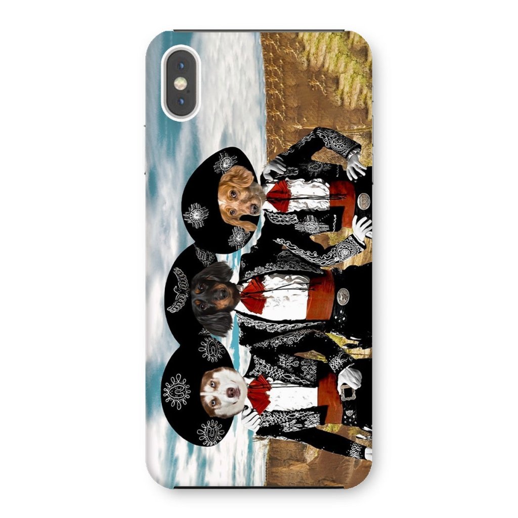 Pet Portraits | Three Amigos: Custom Pet Phone Case | Paw & Glory
