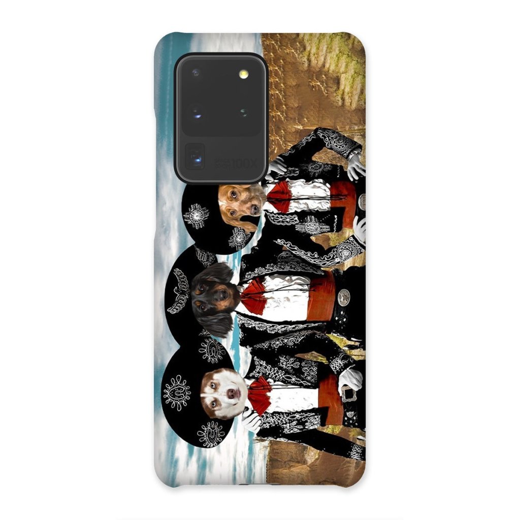 Pet Portraits | Three Amigos: Custom Pet Phone Case | Paw & Glory